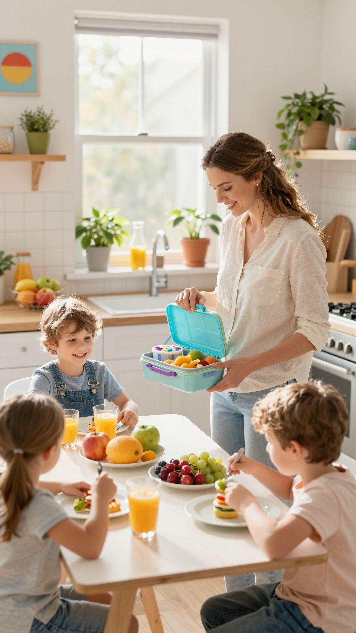 A reggeli rutin elősegíti a nyugodtabb iskolai napot.