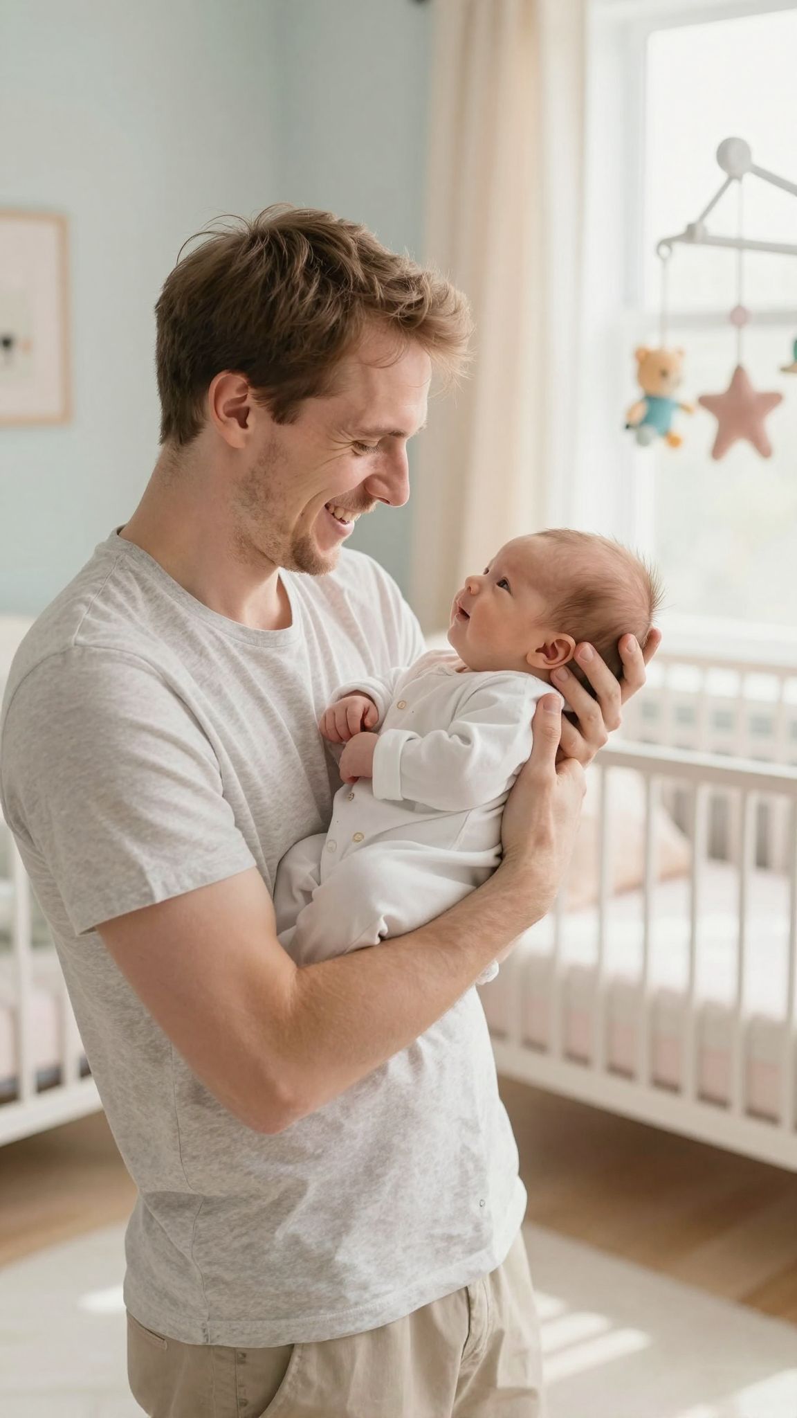 A támogatás és a kommunikáció kulcsfontosságú az apaságban.