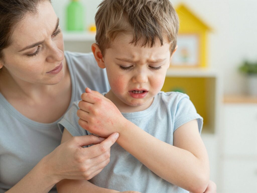 Gyanús kiütések és hasfájás? Lehet, hogy tejallergiás a gyermeked