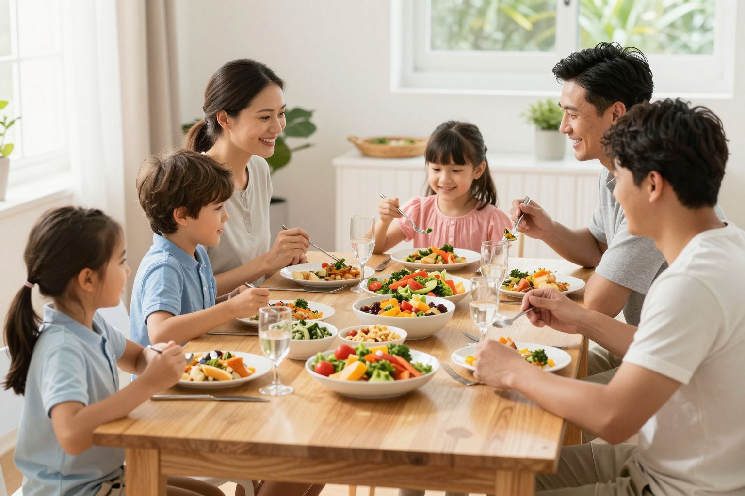 A sötétben evés segíthet a családi étkezések élményében.
