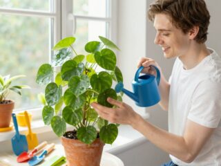 Hogyan ápold a pilea növényt, hogy tele legyen kis „pénzérmékkel”?