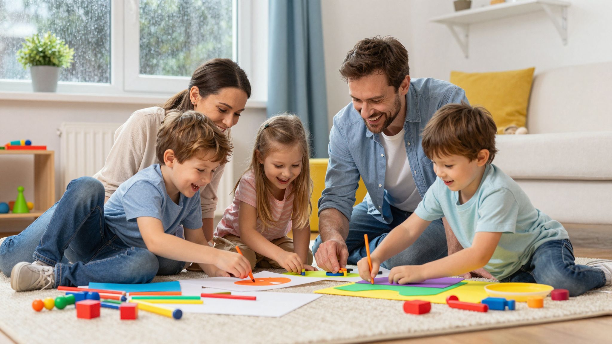 Szülőként a türelem és a játék kulcs a harmóniához.