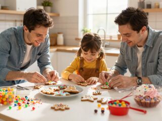 Hogyan vond be a legkisebbeket is a mézeskalács-készítésbe?