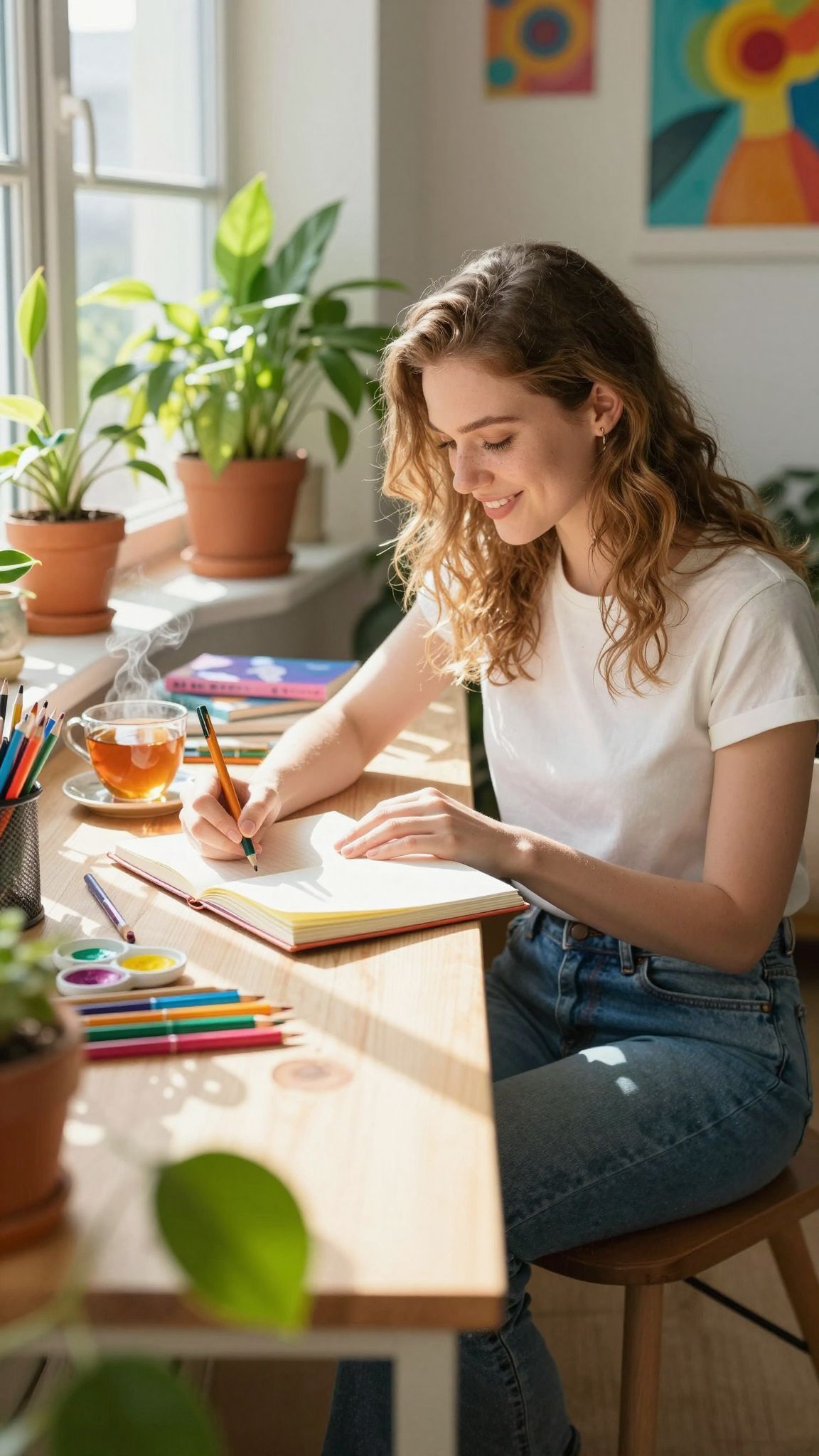 A naplóírás segít az önreflexióban és a fejlődésben.