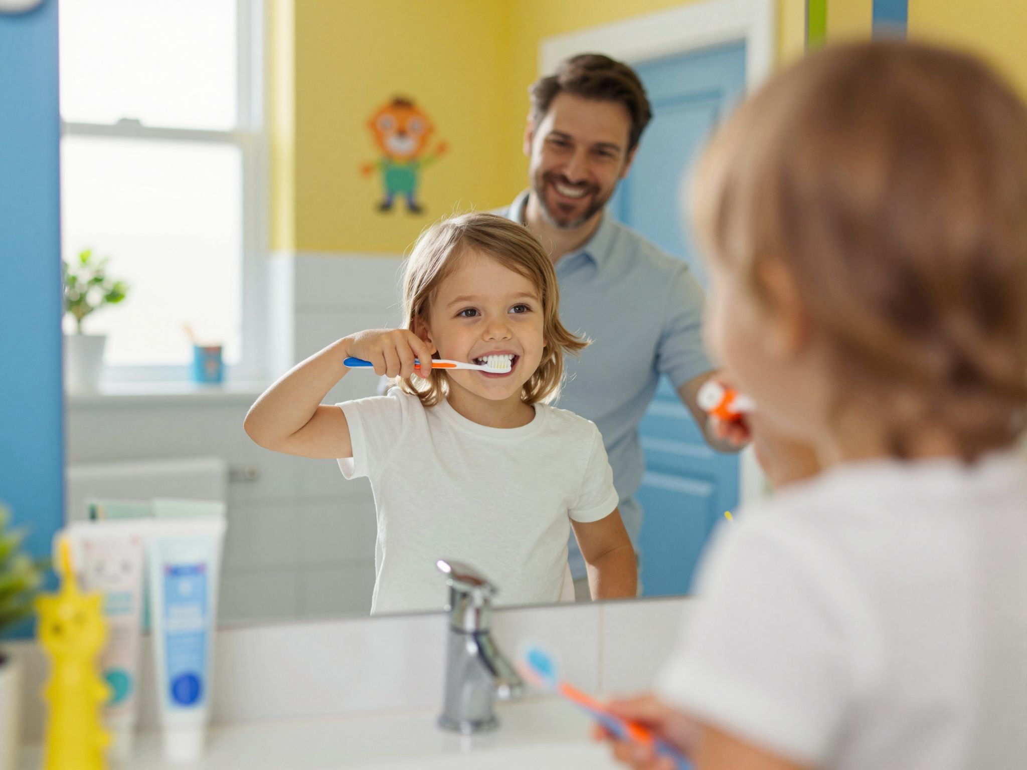 A játékos technikák növelik a gyerekek fogmosási kedvét.
