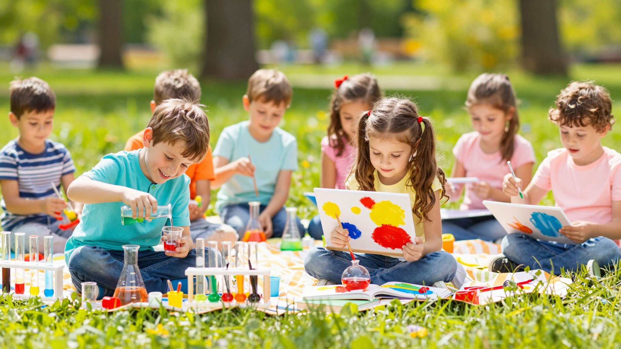 A tudásvágy serkenti a hobbik fejlődését kisiskolás korban.