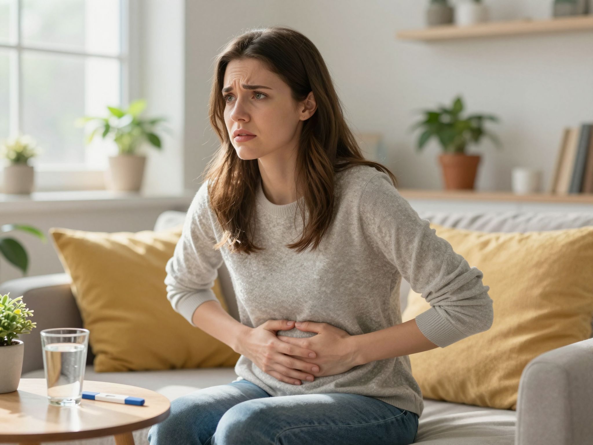 Ha erős vérzés vagy súlyos fájdalom jelentkezik.