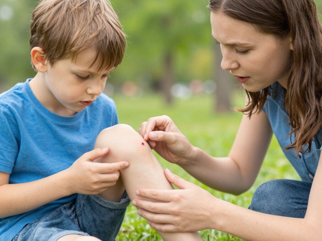 Mikor vigyem orvoshoz a gyereket kullancscsípéssel? A legfontosabb tudnivalók