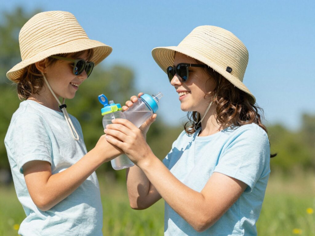 Nagy melegben a gyerekkel: folyadékpótlás, napvédelem és egyéb fontos szabályok