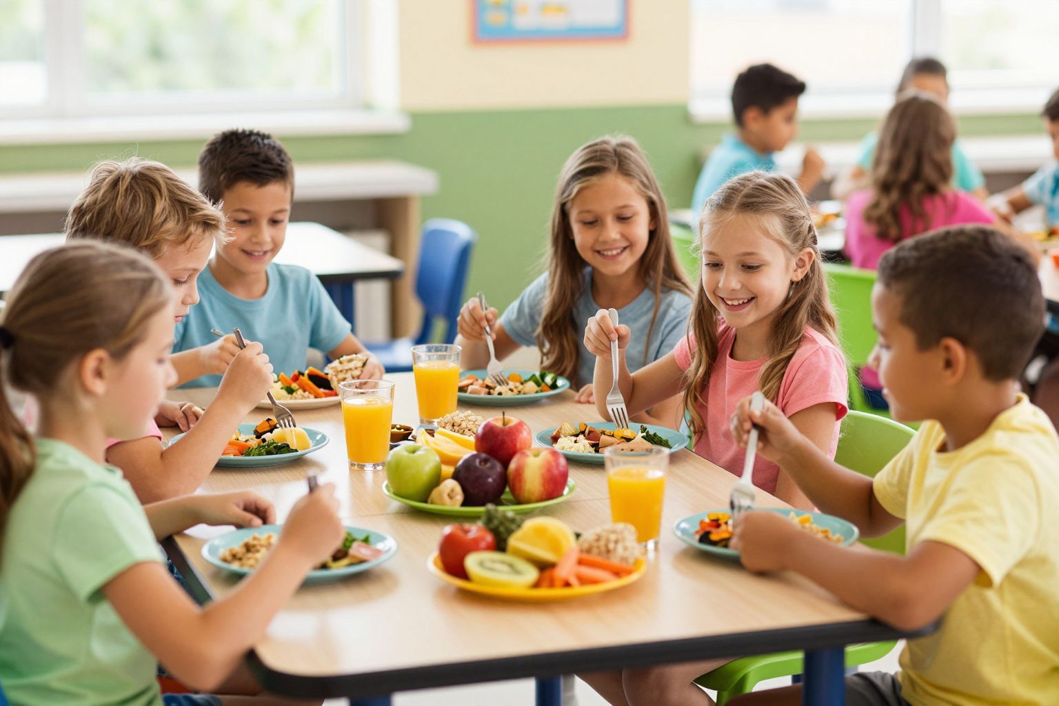 Az ételek tudatos összetétele javítja a közétkeztetés minőségét.