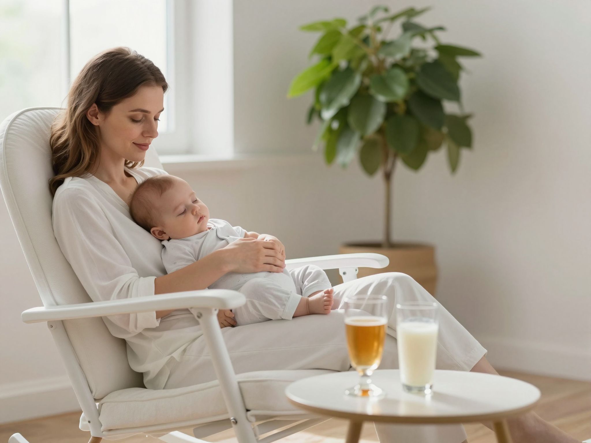Az alkohol az anyatejben gyorsan eljut a babához.