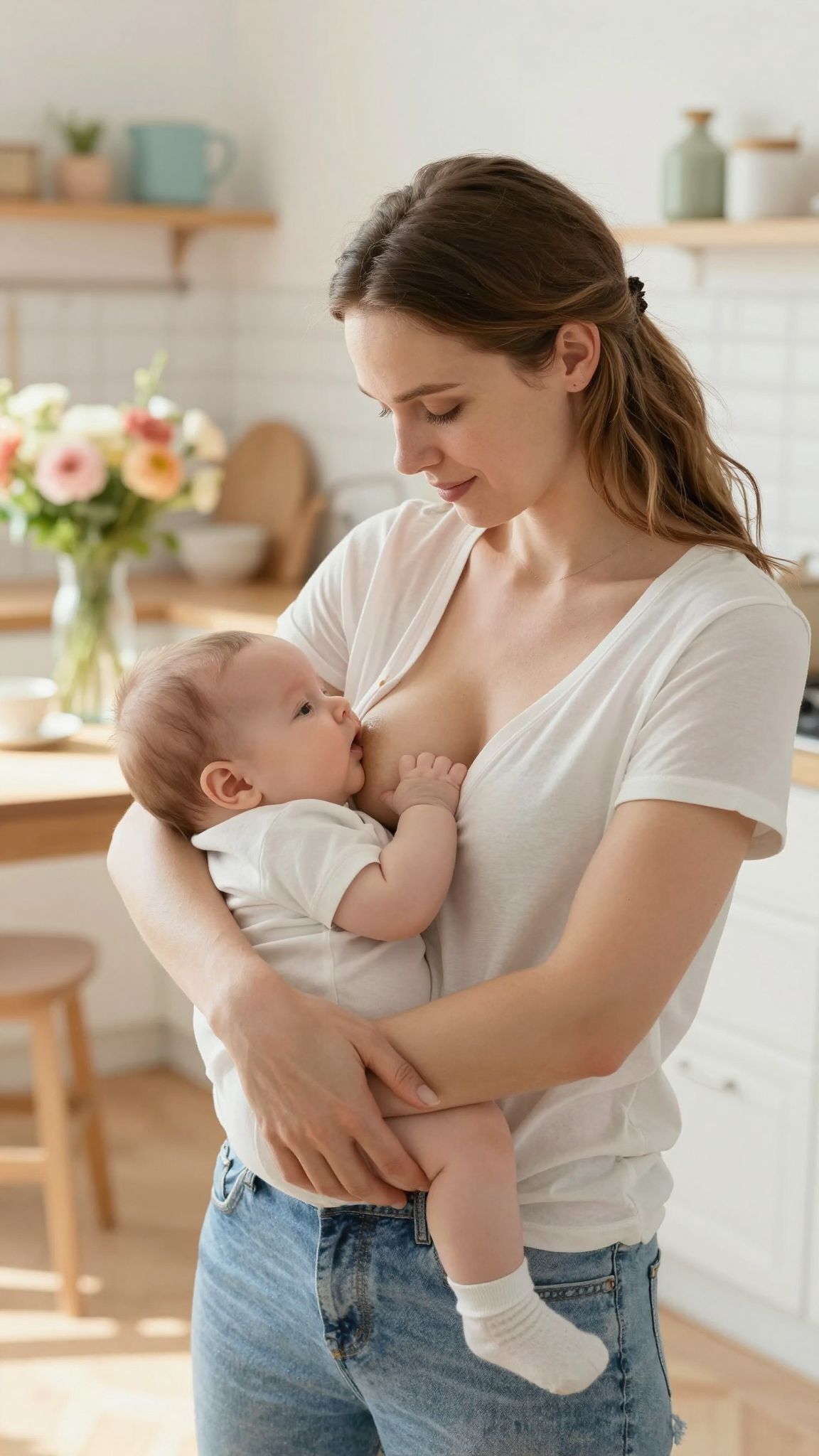 A baba fejlődése a súlygyarapodással és mozgással mérhető.