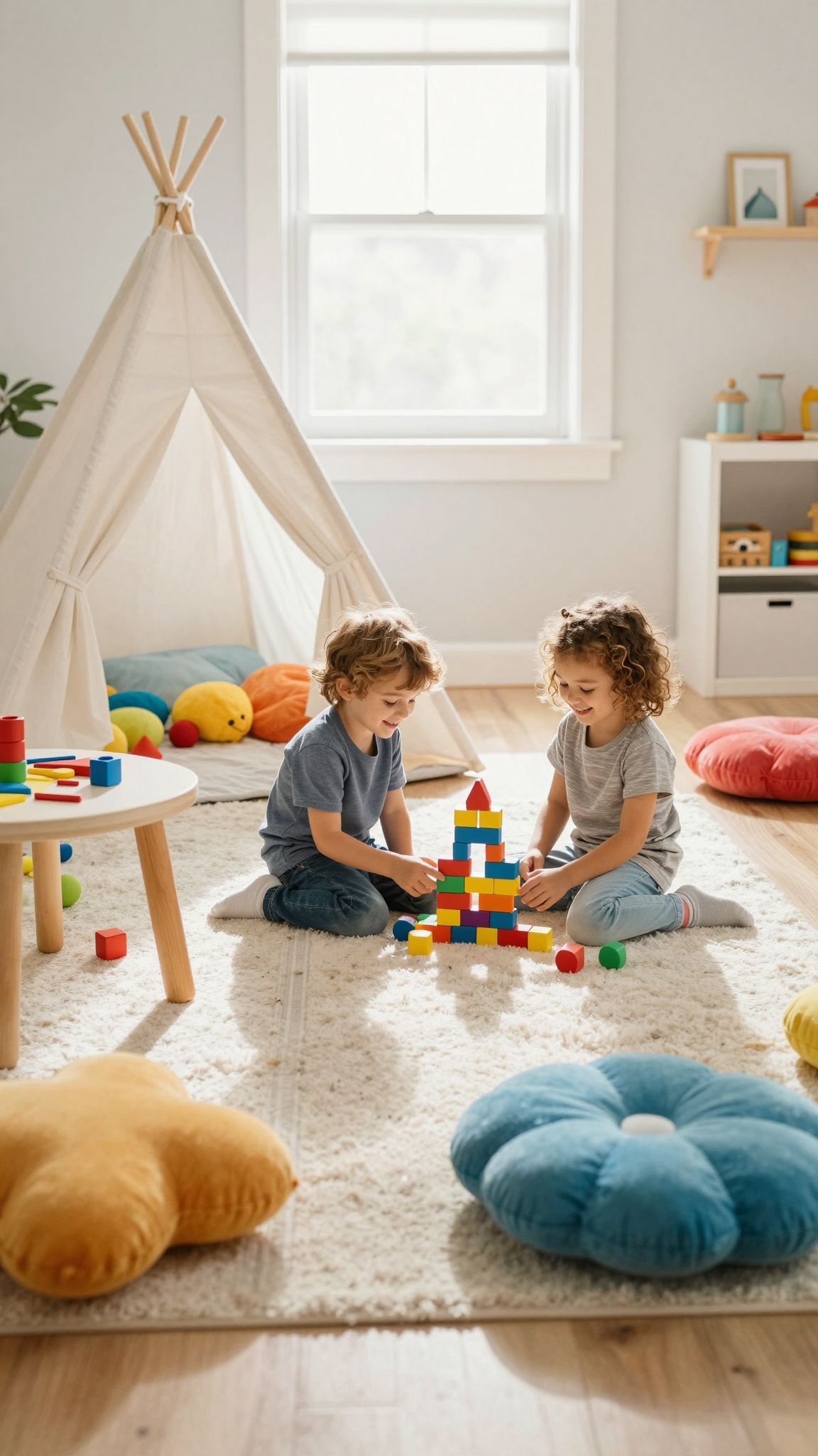 A biztonságos tér segít csökkenteni a gyermek szorongását.