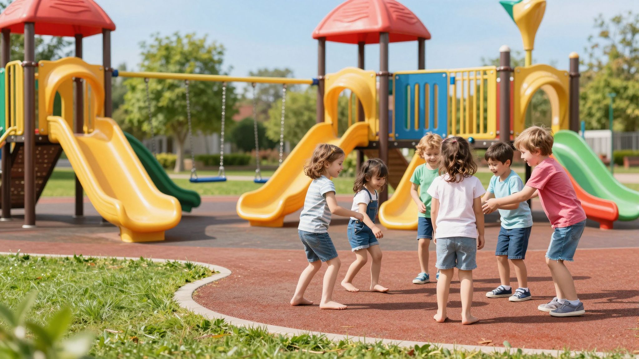 A burkolat és mezítlábas játék javítja az egyensúlyt.