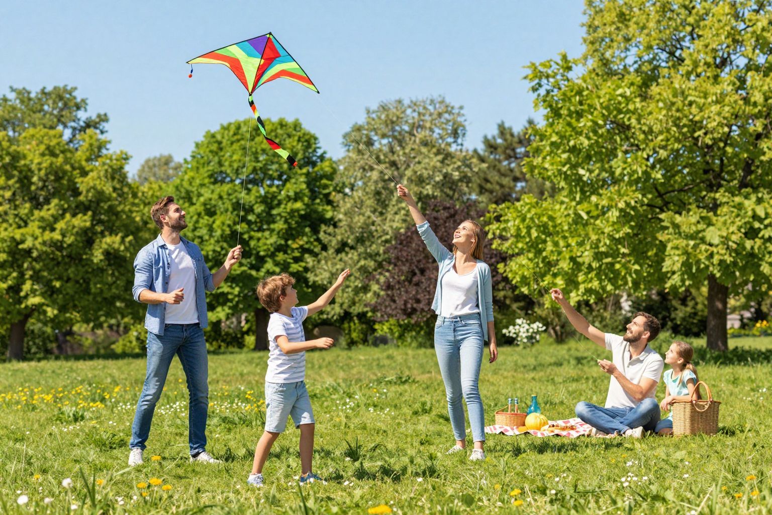 A szabadban töltött idő növeli a családi kötődést.