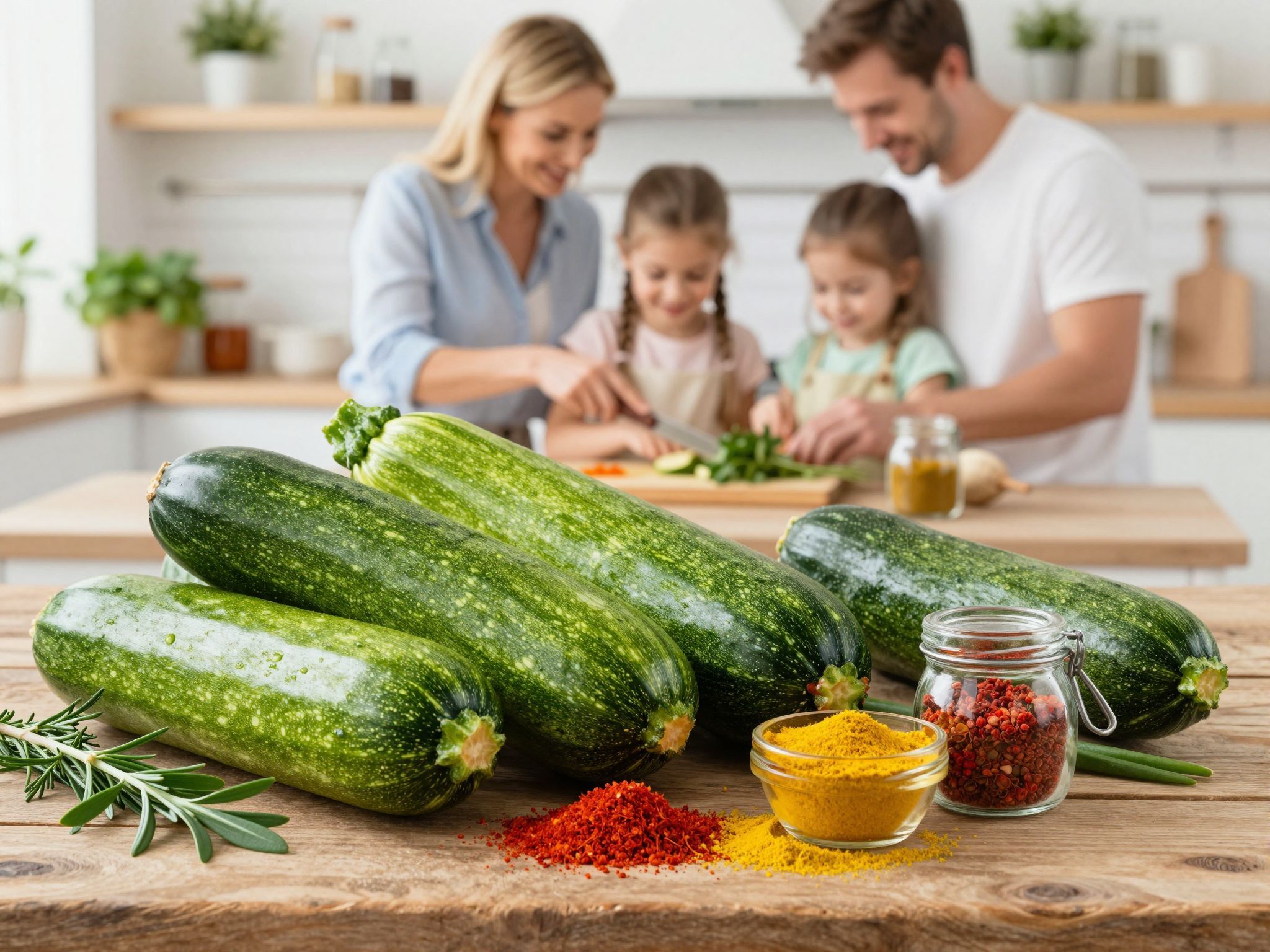 A cukkini remekül harmonizál a bazsalikom és oregánó ízével.