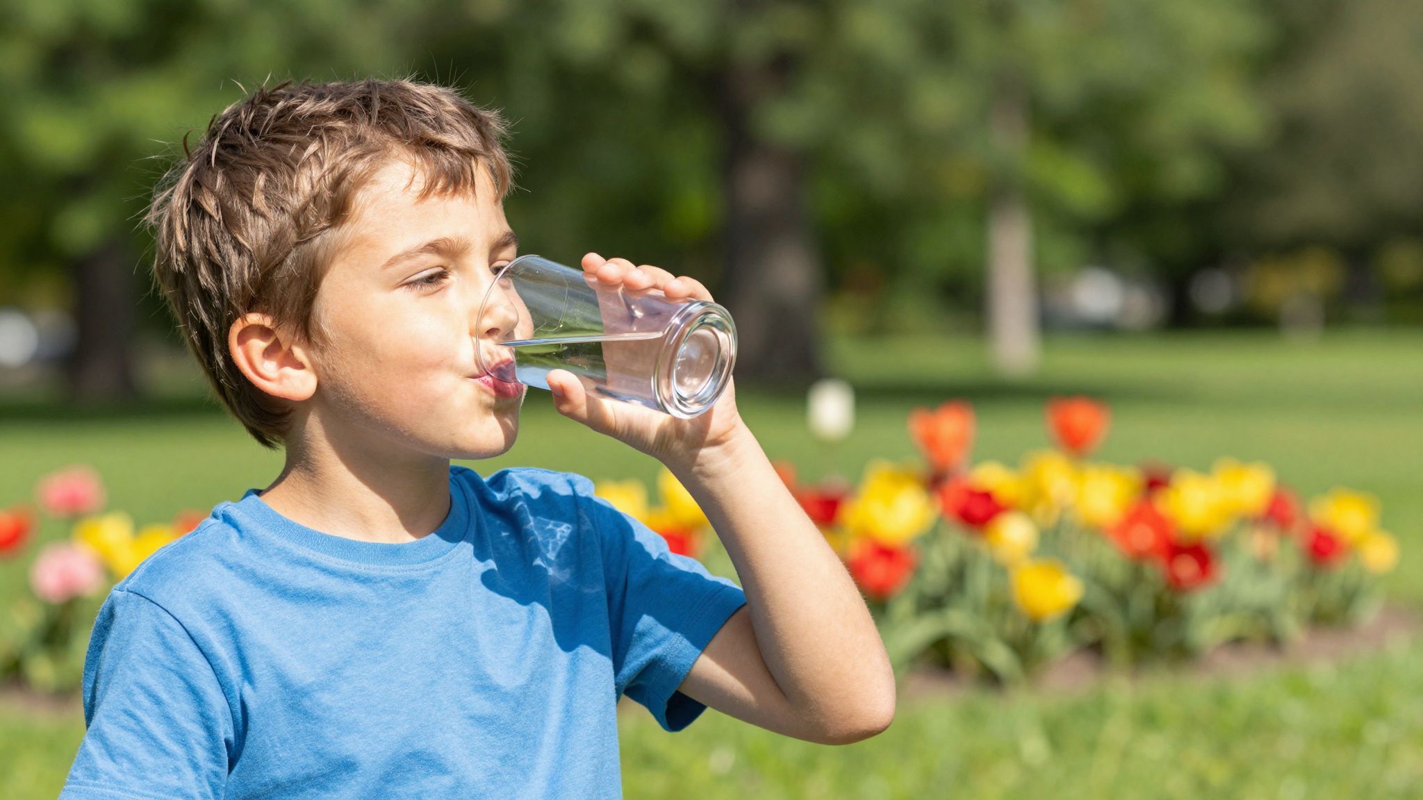 A dehidratáció fejfájást és fáradtságot okozhat gyermekeknél.