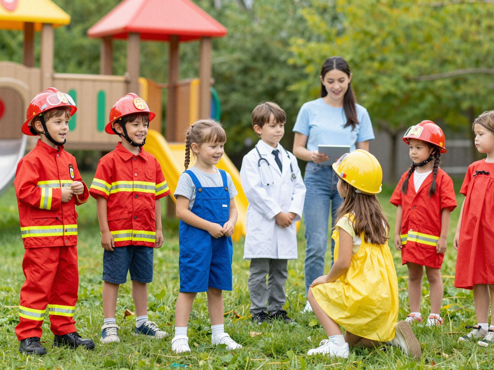 A szerepjáték serkenti a gyerekek szociális fejlődését.
