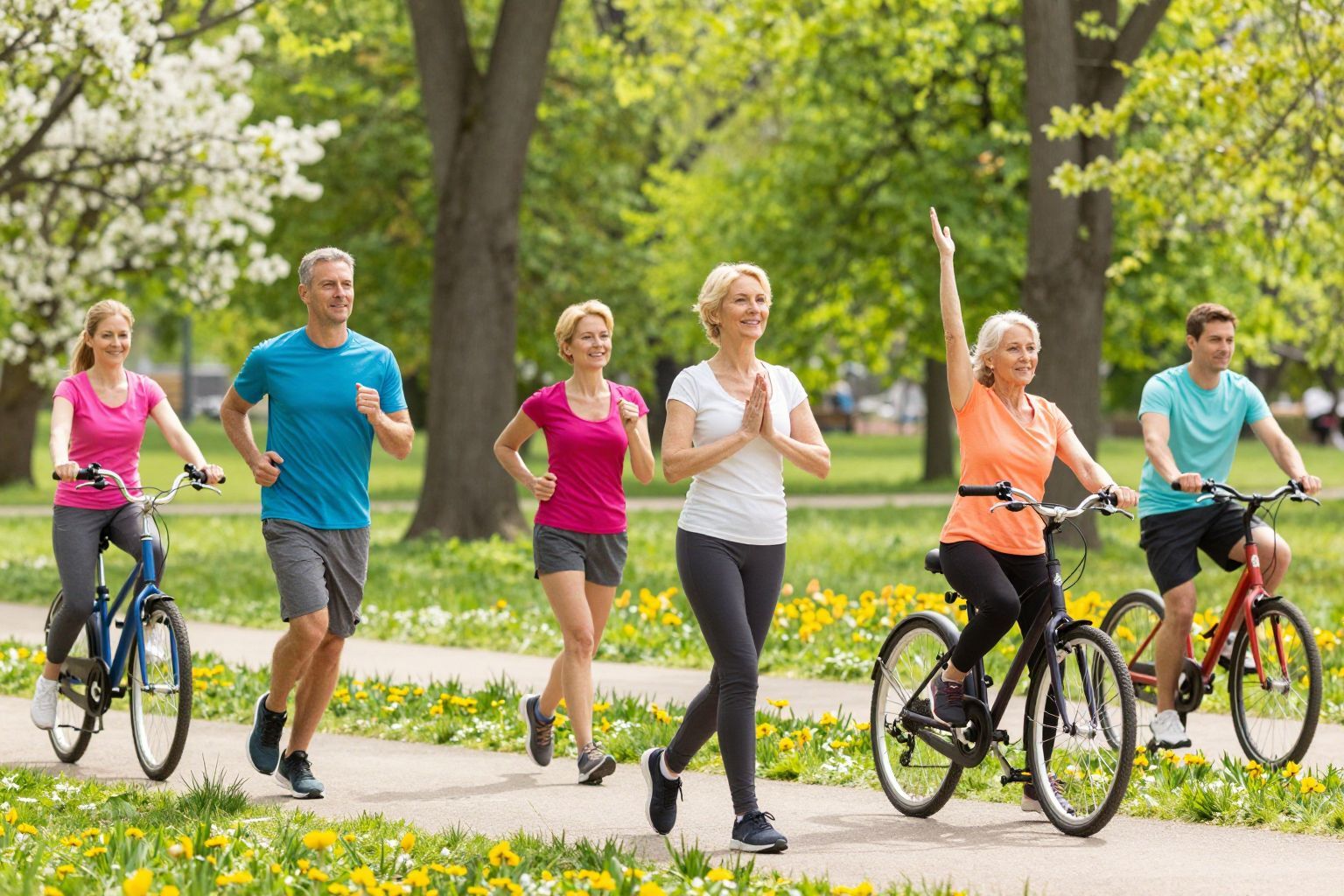 A szabadban végzett testmozgás növeli az immunitást.