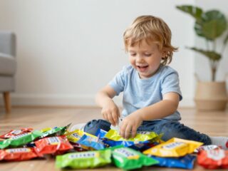 A gyerek a csomagolással játszik? Ne aggódj, ez a kreativitás és a fejlődés jele!