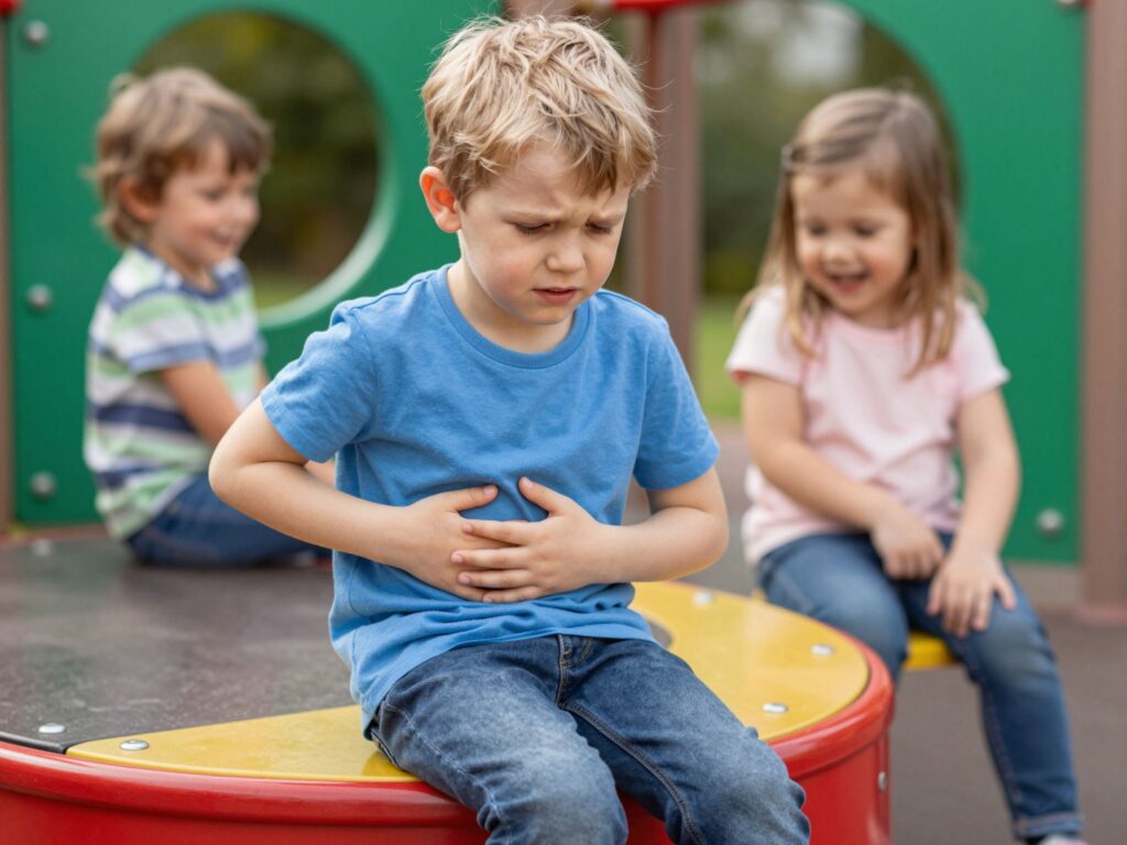 A gyermekkori stressz rejtett jelei: a hasfájástól a viselkedési problémákig