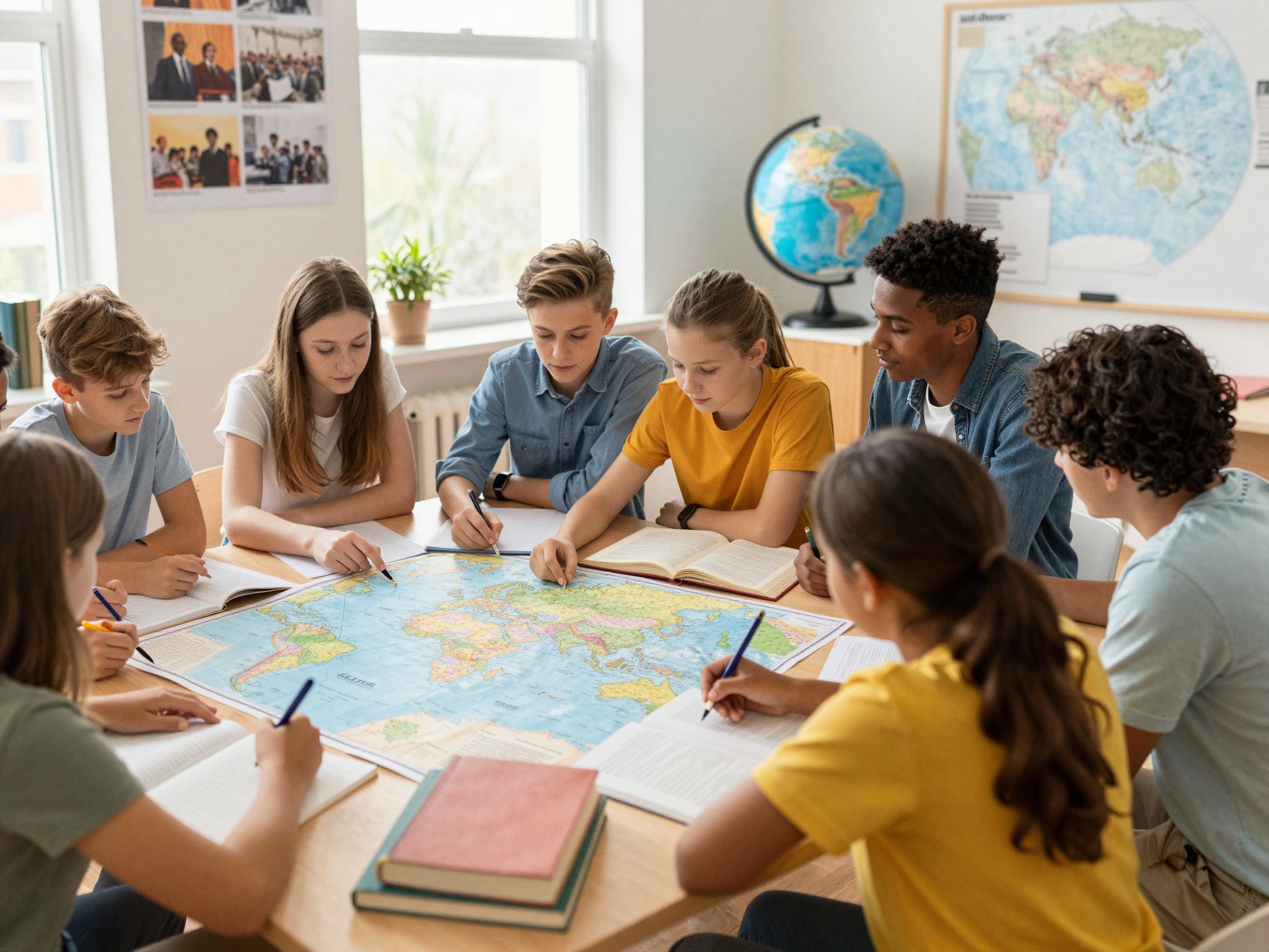 A hidegháború idején új világrend alakult ki.