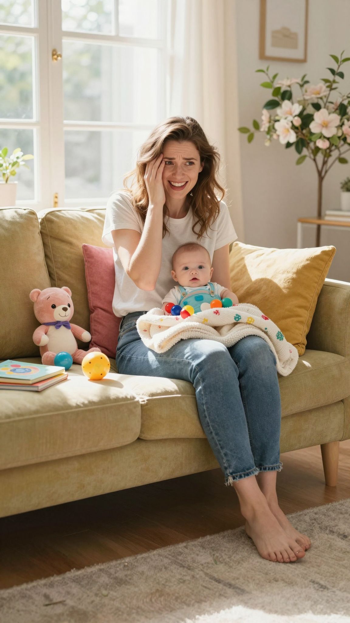 A hormonok befolyásolják a kismamák érzelmi állapotát.