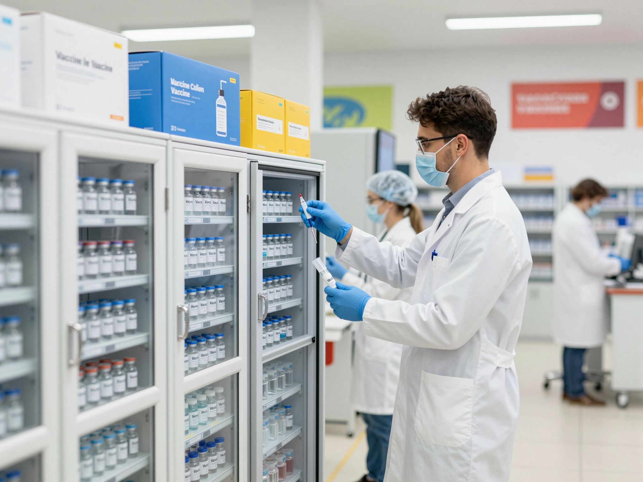 A hűtési lánc optimalizálása növeli a vakcinák hatékonyságát.