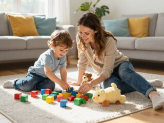 A játékterápia otthoni formája: használd a játékokat a gyermeki szorongás oldására