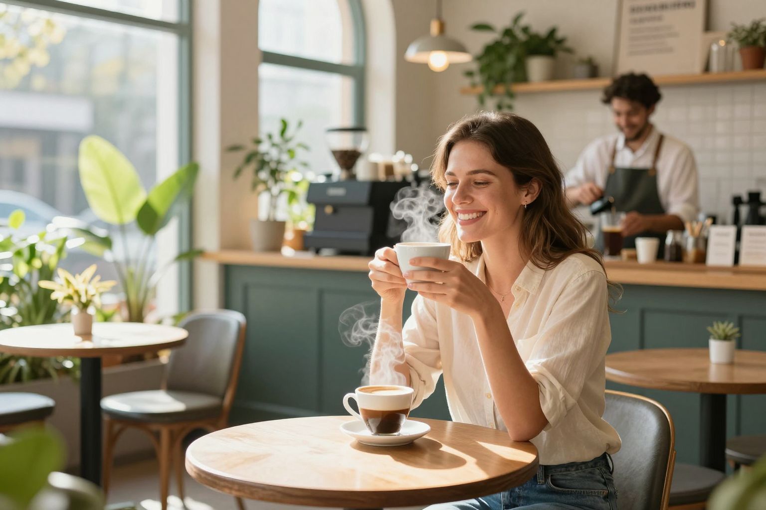 A kávé mérsékelt fogyasztása javíthatja a hangulatot.