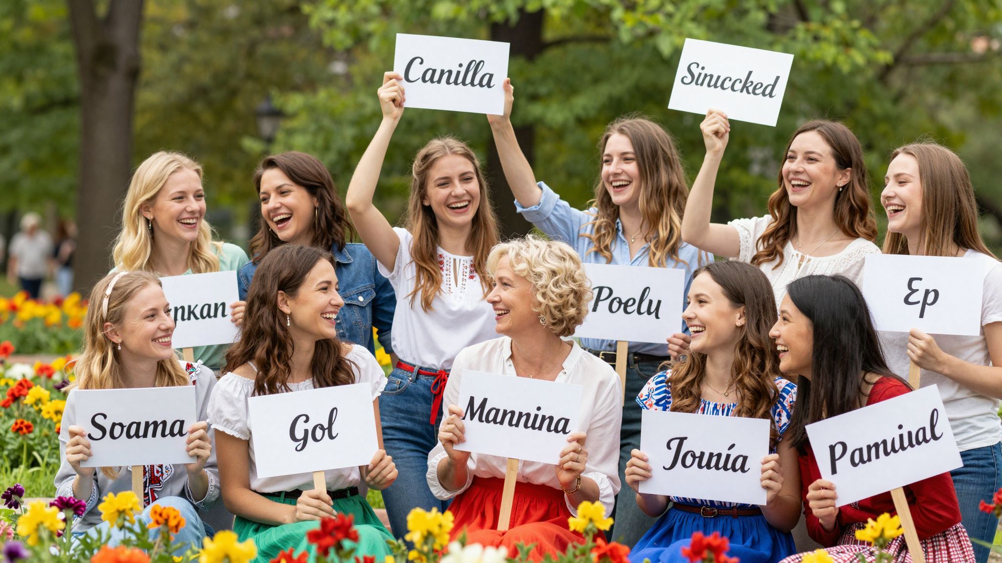 A kettős keresztnevek egyedi identitást tükröznek a lányneveknél.