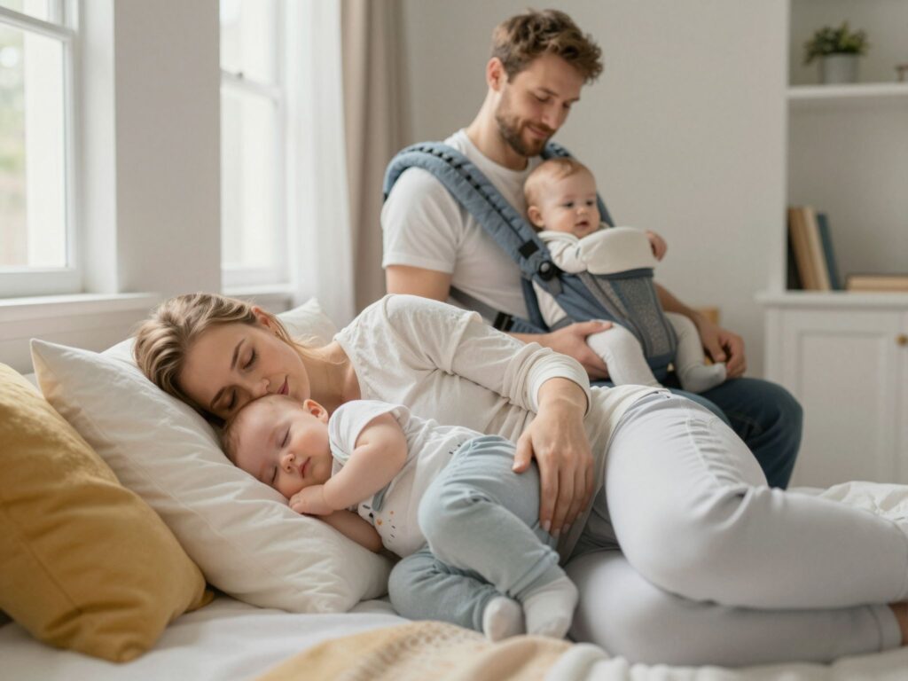 A kötődő nevelés alapelvei: együttalvás, hordozás és válaszkész gondoskodás