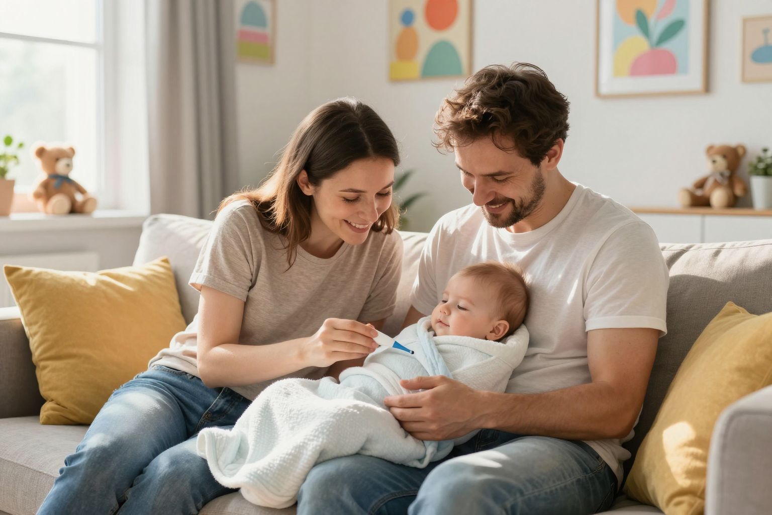 A megfelelő hőmérséklet segít a lázfokozat csökkentésében.