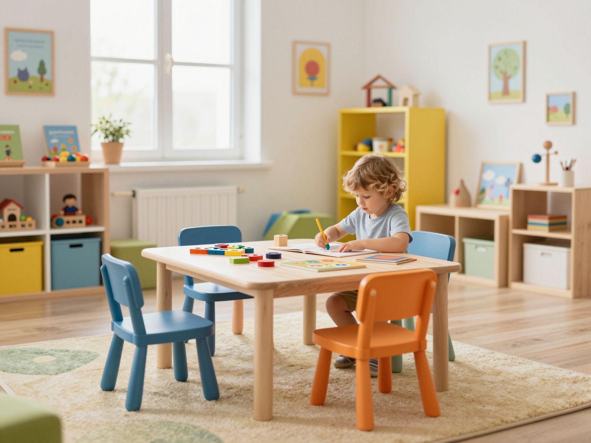 A Montessori módszer elősegíti a gyermekek önállóságát és kreativitását.