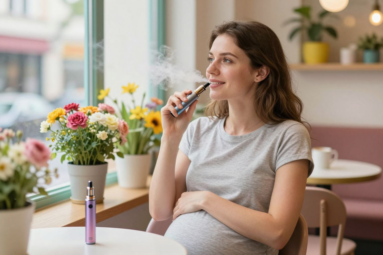 A nikotinmentes e-cigaretta is káros hatásokat rejthet.