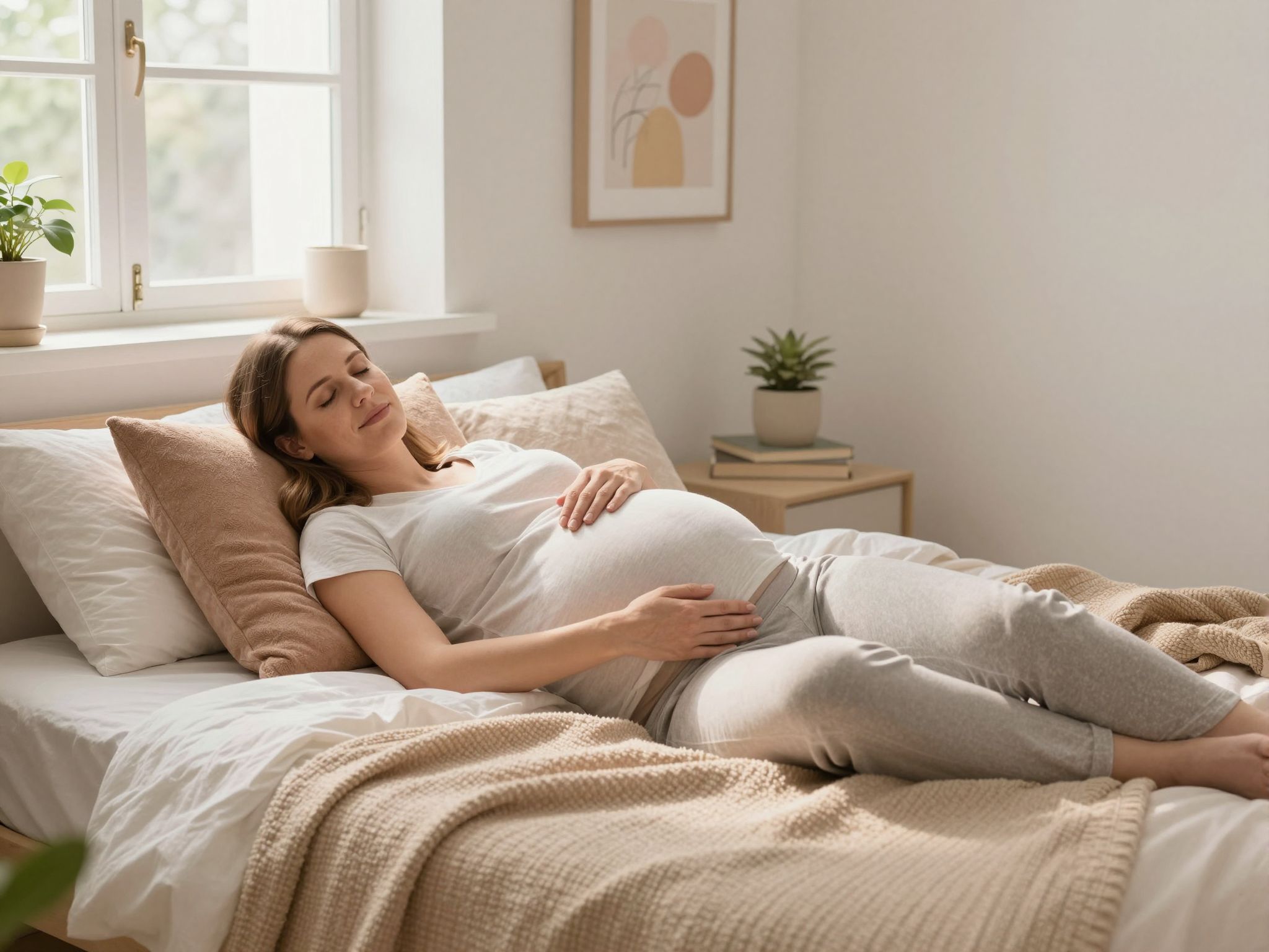 A harmadik trimeszterben a pihenés kulcsfontosságú az egészséghez.