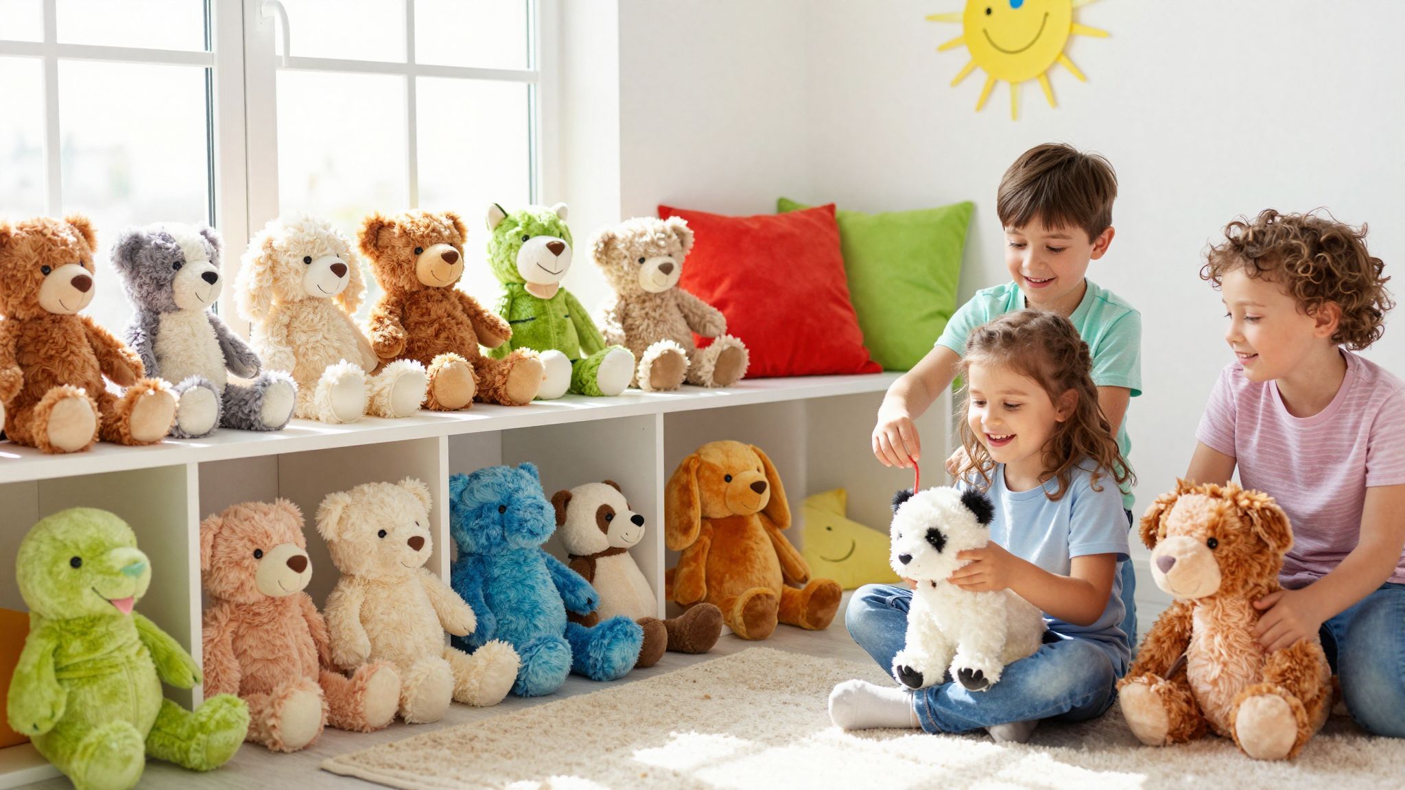 A plüssök tárolásakor ügyelj a nedvesség elkerülésére.