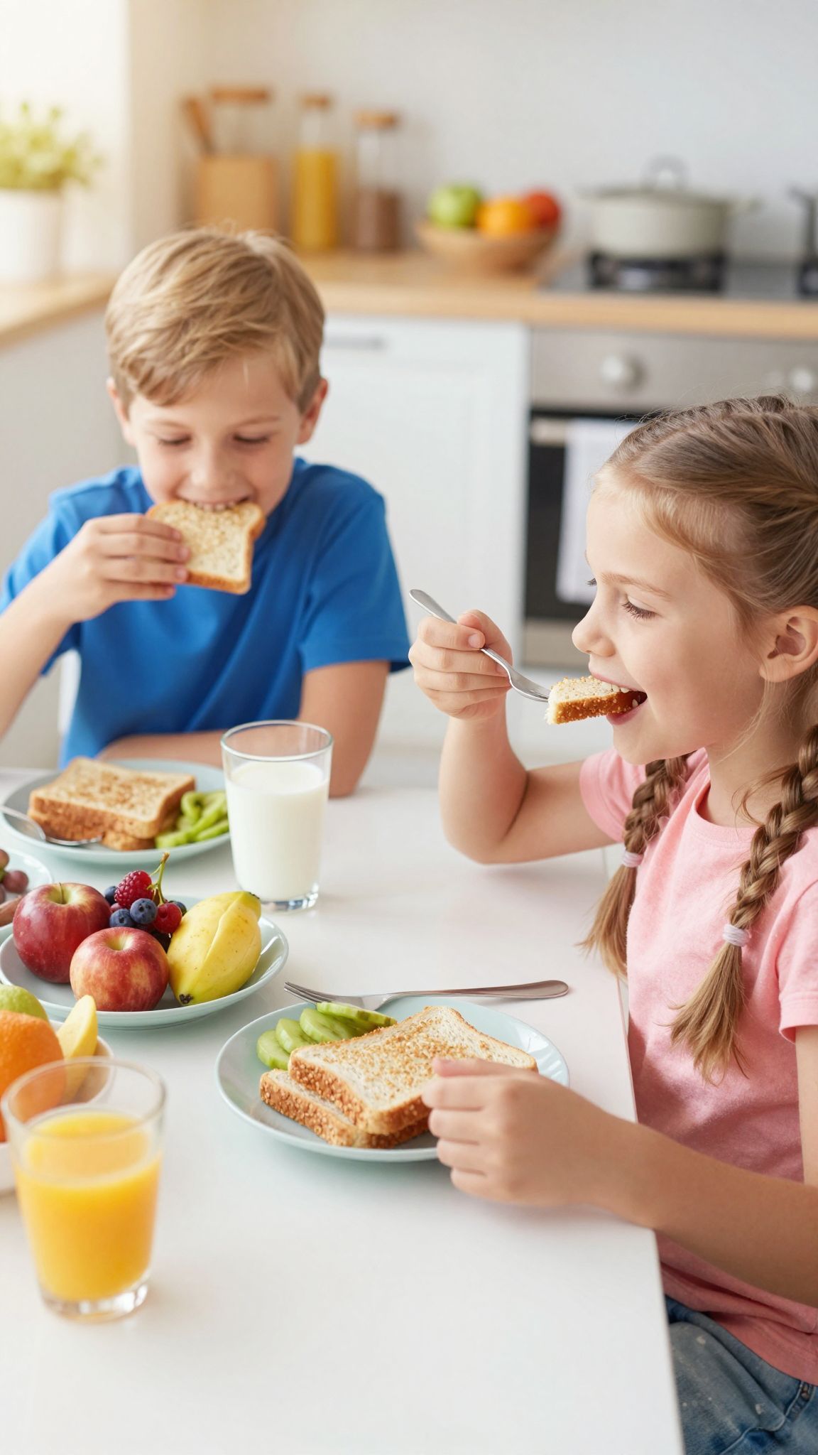 A reggeli javítja a koncentrációt és a tanulási teljesítményt.