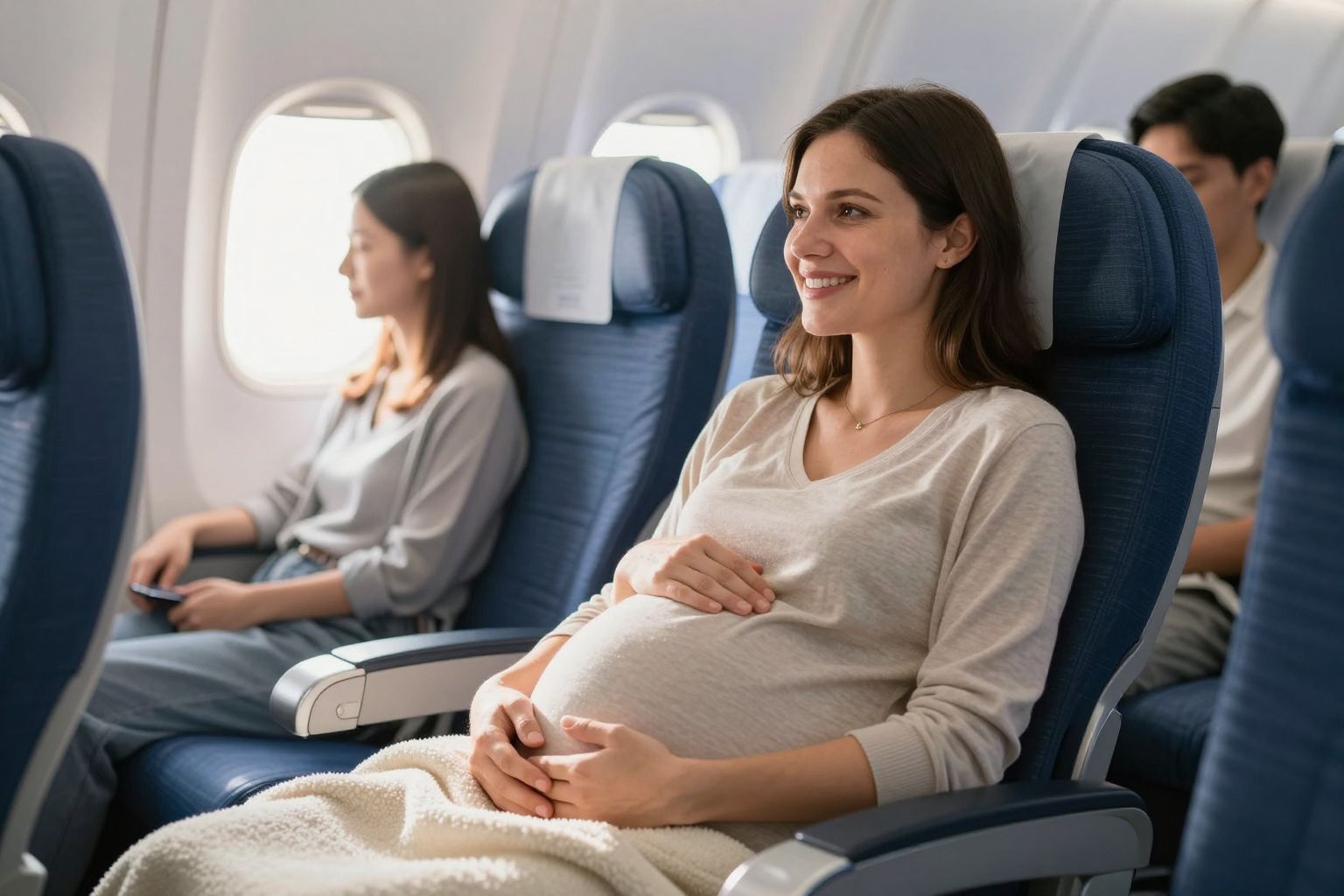 Repülés előtt konzultálj orvossal a várandósság szakaszáról.