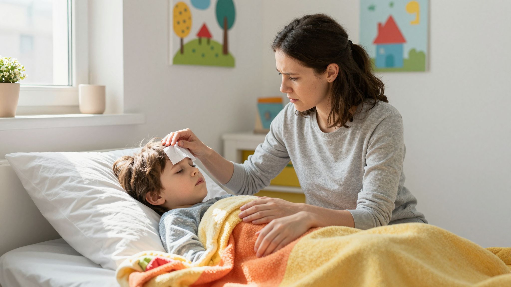 A lázgörcs gyakran nem jelez súlyos betegséget gyermeknél.