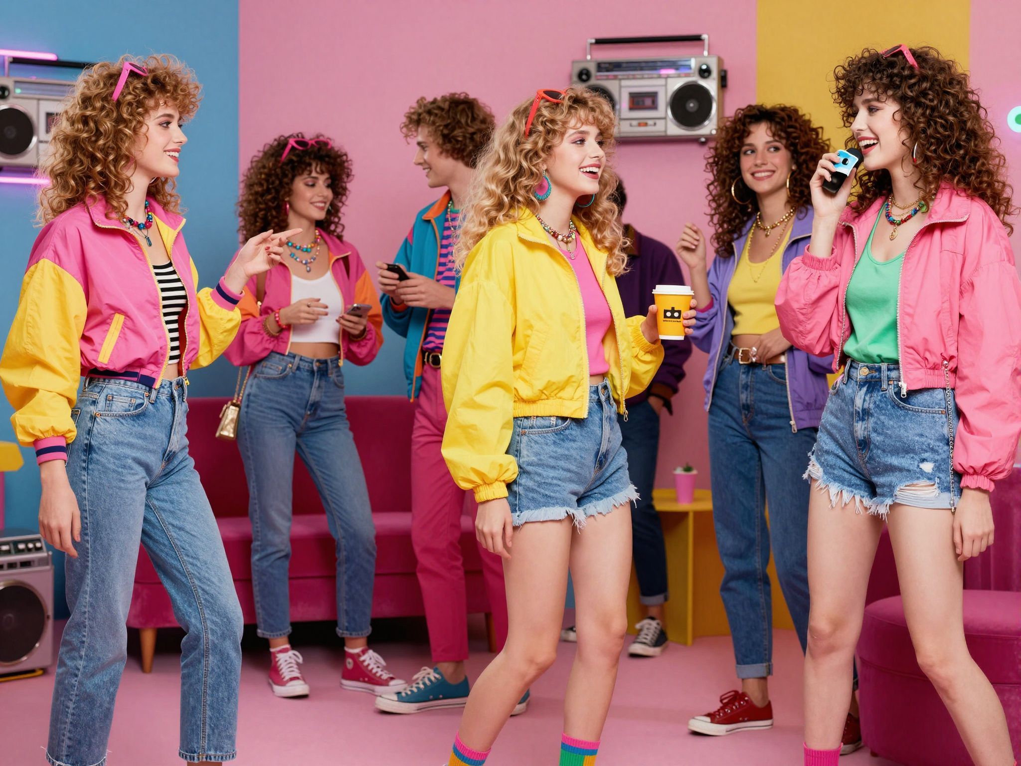 A nyolcvanas évek stílusa új identitásokat teremt a fiataloknak.