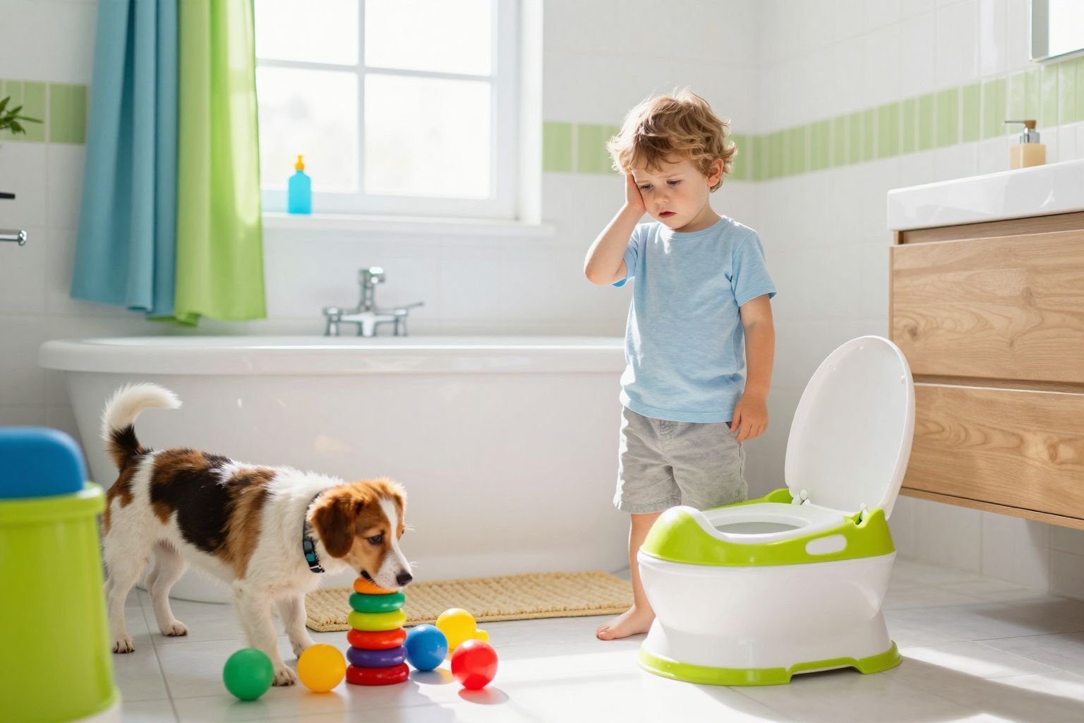 A váratlan balesetek normális részei a szobatisztaság fejlődésének.