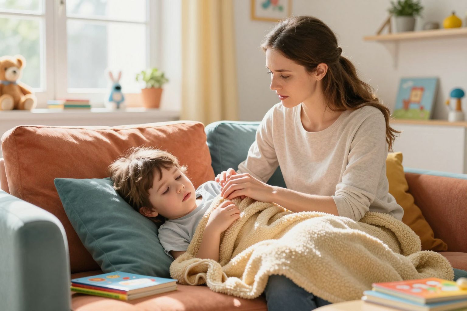 A szülő érzelmi állapota befolyásolja a gyerek gyógyulását.