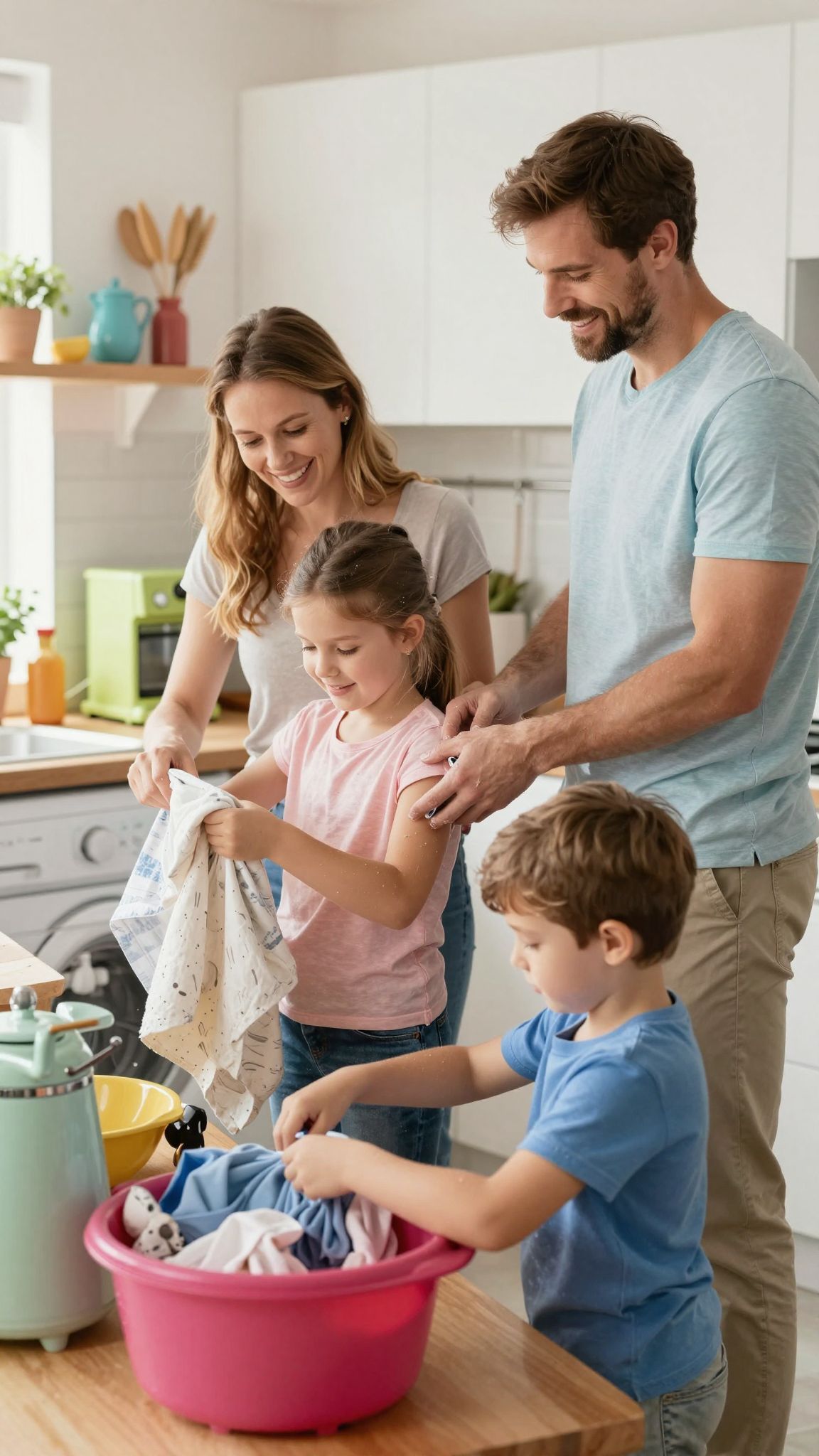 A digitális eszközök segíthetnek a házimunka megtanulásában.