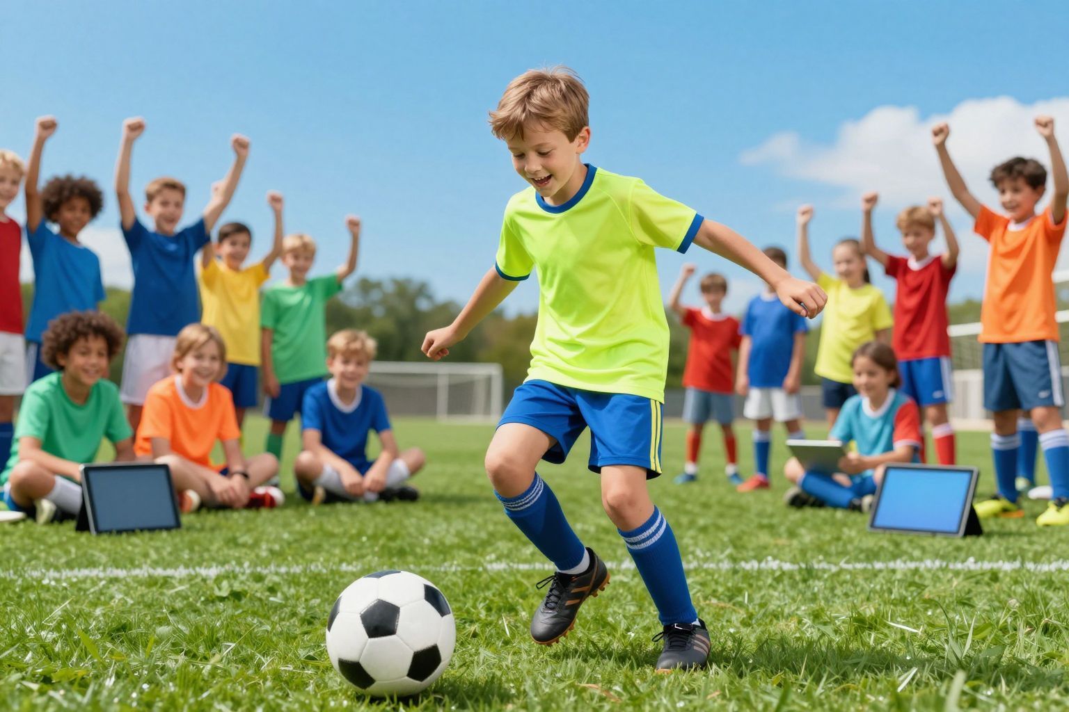 A digitális eszközök segítik a fiatal tehetségek fejlődését.