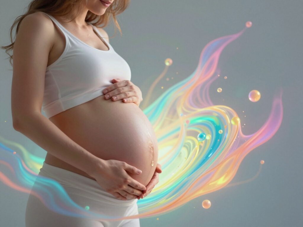 A terhesség harmincharmadik hete: a magzatvíz mennyisége eléri a maximumát