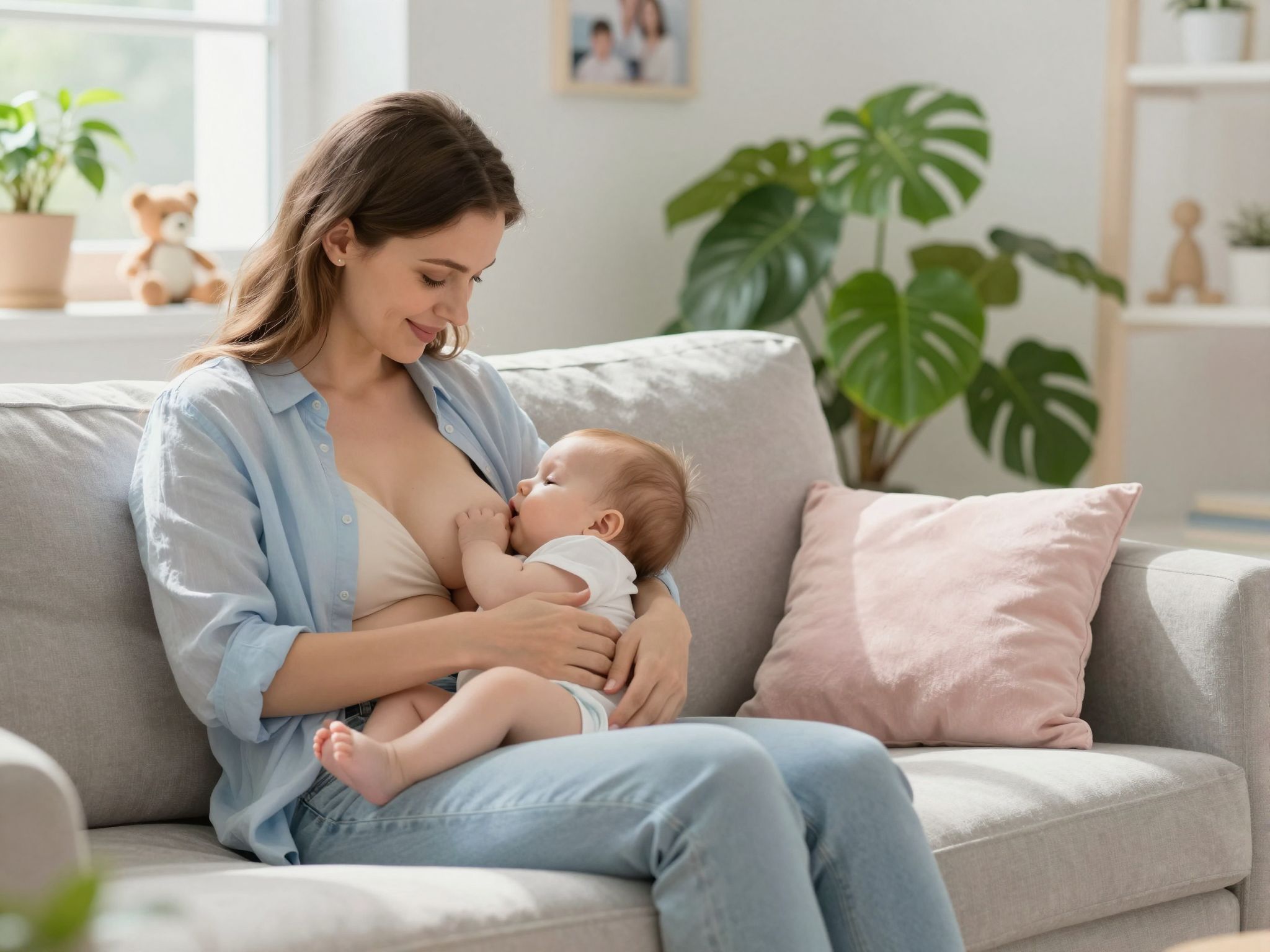 A szoptatás hormonális változásokat és érzelmi hullámzásokat okoz.