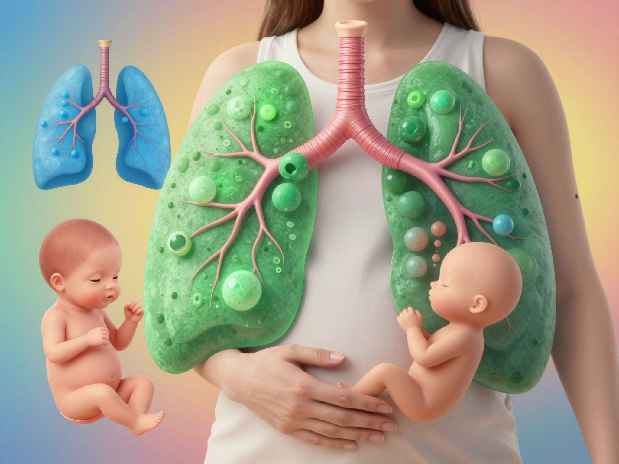 A tüdőfejlődés során a nikotin károsíthatja a magzatot.