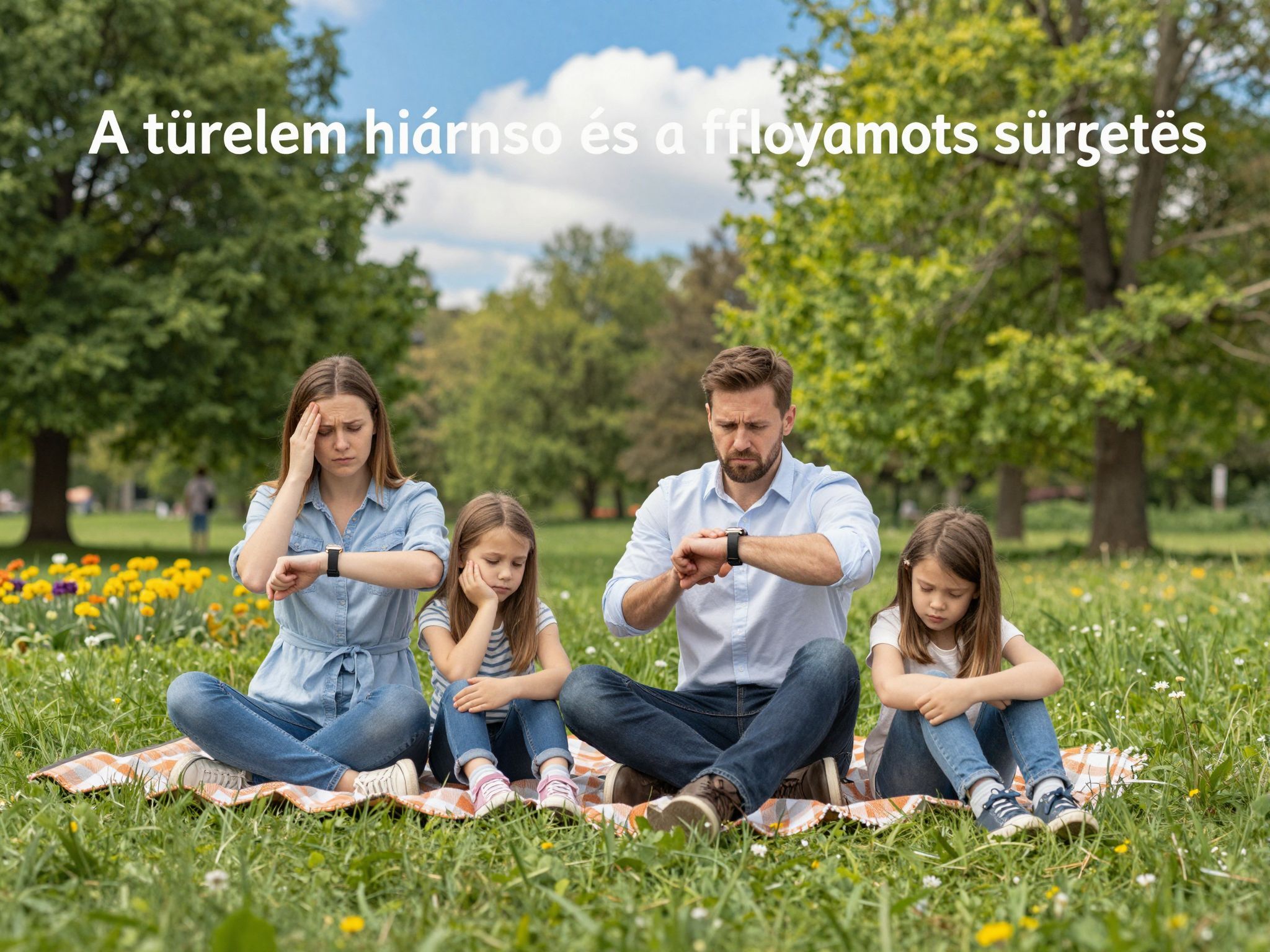 A folyamatos sürgetés gátolja a gyermekek fejlődését.