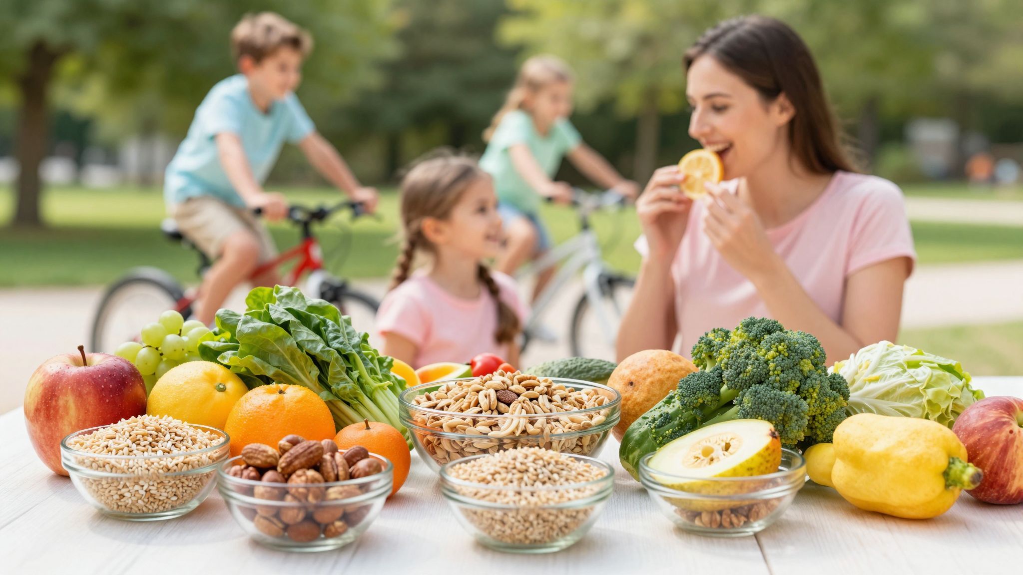 A vitaminok és ásványi anyagok támogatják a csontfejlődést.